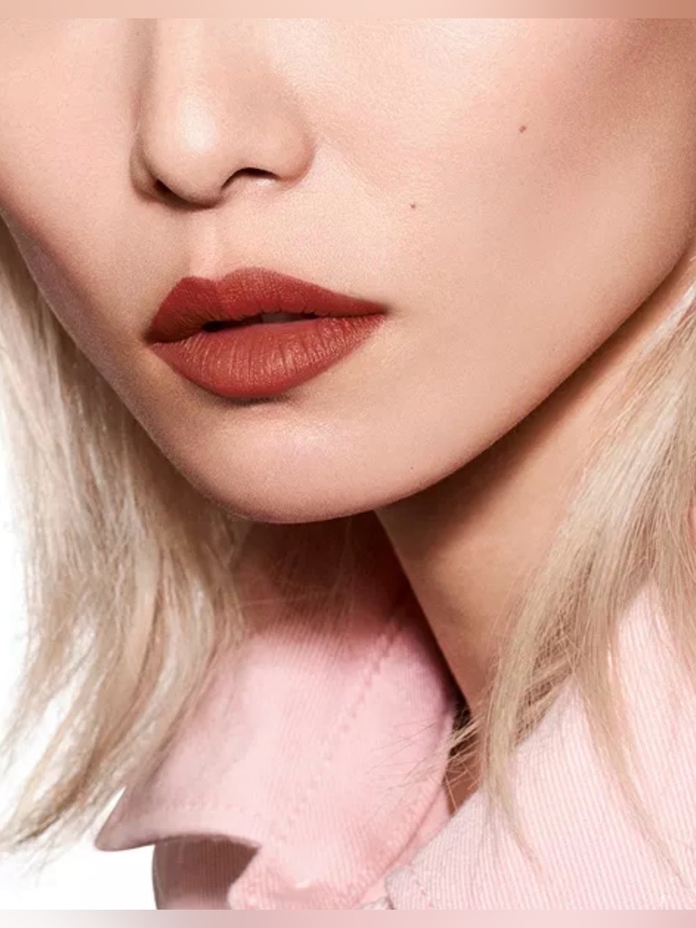 NEW! Clarins Joli Rouge Satin Lipstick in Spicy Cinnamon 737 - Picture 5 of 13